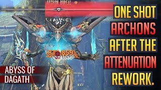 Warframe  ONESHOT ARCHONS AGAIN  Abyss of Dagath [upl. by Gemoets]