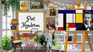 Piet Mondrian Art Lesson for Kids [upl. by Jeana]