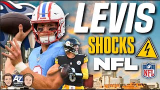 GameDay Will Levis shocked the NFL but his Titans teammates saw it coming  Steelers preview [upl. by Assirhc]