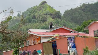 Hurricane Beryl St Vincent The day after [upl. by Santini]