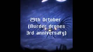 Happy 3rd anniversary Murder DronesThe greatest series of all times murderdronesv murderdrones [upl. by Ninaj86]