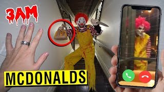 CALLING RONALD MCDONALD ON FACETIME AT 3 AM ATTACKED [upl. by Clemmy]