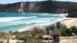 Surfing At Pennington Bay Kangaroo Island [upl. by Aiepoissac]