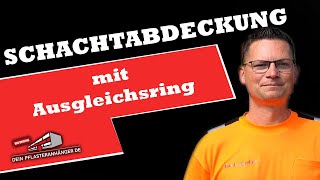 Schachtabdeckung aus Guss einbauen [upl. by Ninon]