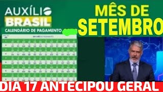 Calendário do Bolsa Família de setembro lança lista de sortudos que recebem antecipado [upl. by Kathrine702]