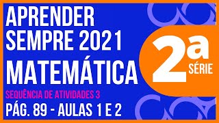 2ª SÉRIE EM  APRENDER SEMPRE 2021 VOL 1  AULAS 1 E 2 – RELAÇÕES MÉTRICAS NO TRIÂNGULO RETÂNGULO [upl. by Adnolahs]