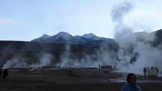 Tatio Mallku Geysers  Volcanic Caldera [upl. by Yeldnarb]