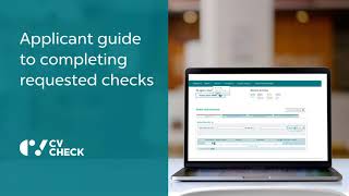 Applicant guide to completing requested checks [upl. by Leiuqese]