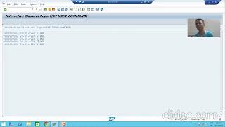 88  ABAP Programming  Interactive Classical Report Events  AT USERCOMMAND Part2 [upl. by Kreiker]