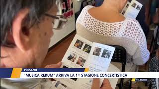 PULSANO MUSICA RERUM ARRIVA LA 1 STAGIONE CONCERTISTICA [upl. by Ardnaeel]