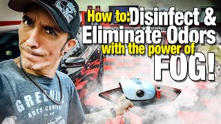 How to Properly Use Fog Machine for Disinfection  Turtle Type 900 watts Complete Set Up and Review [upl. by Omar]