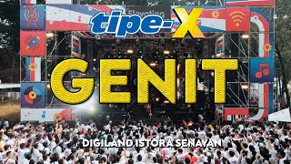 TIPEX  GENIT LIVE IN DIGILAND ISTORA SENAYAN [upl. by Emyaj103]