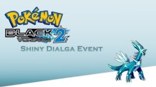 Pokémon Black 2  Shiny Dialga Event [upl. by Kcirderf691]