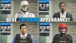 Top 10 Best Tryhard Male Face Creation In GTA 5 Online In 2024 [upl. by Lohse507]