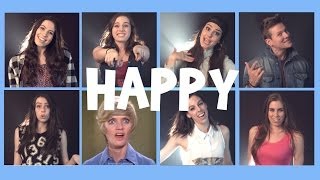 quotHappyquot by Pharrell Williams cover by CIMORELLI and Tyler Ward [upl. by Assilen]