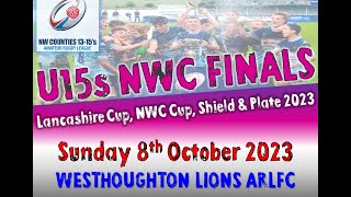 NWC Under 15s PLATE FINAL 2023  Waterhead Warriors vs Wigan St Judes [upl. by Jacobah]