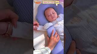 Worried About Babys Sleep Position Affecting Head Shape Try the Baby Sleep Soother Pillow baby [upl. by Reggy]