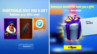 FINALLY GIFTING SKINS System in Fortnite How To Gift [upl. by Nayve]