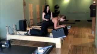 Challenging Core Exercise Series  Plank on the Pilates Reformer [upl. by Atlas518]