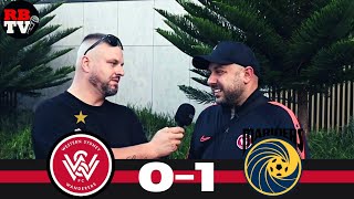 Western Sydney Wanderers Vs Central Coast Mariners  Post Match Interview [upl. by Jessee871]