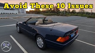 Avoid These Issues R129 SLClass Mercedes Top 10 [upl. by Ainna259]