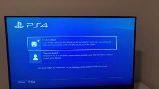 How to log into PS4 account Easy Tutorial [upl. by Aredna]