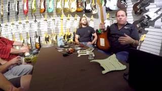 Fender Custom Shop Roadshow 2016 with John Cruz at The Music Gallery Part 3 [upl. by Aimac]