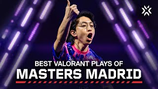 Top 10 Plays  VALORANT Masters Madrid [upl. by Herra]