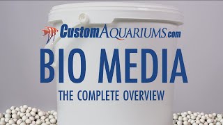 Custom Aquariums Bio Media Overview [upl. by Nalon]