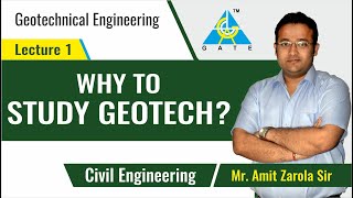 Why to Study Geotech   Lecture 1  Geotechnical Engineering [upl. by Anderson]