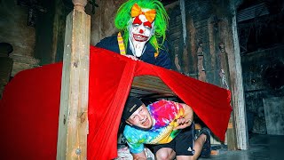 3AM SCARIEST Hide amp Seek CLOWN Challenge [upl. by Derman]