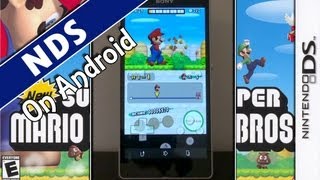 DraStic  New Super Mario Bros Nintendo DS Emulator On Android [upl. by Ayik]