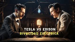 Tesla Vs Edison La batalla de las corrientes ¿quién saldrá victorioso [upl. by Atilemrac]