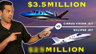 CIRRUS VISION JET vs ECLIPSE JET Which Should I Buy [upl. by Ayimat]