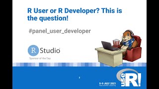 R User or R Developer This is the question Panel Discussion [upl. by Nosirrah180]