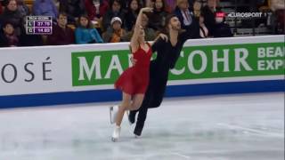 Gabriella PAPADAKIS Guillaume CIZERON 2016 World Championships SD online video cutter com [upl. by Lauhsoj618]