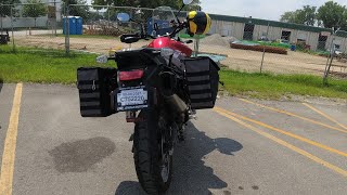 HepcoampBecker Xtravel CBOW Install Triumph Tiger 900 GT PRo [upl. by Eilegna]