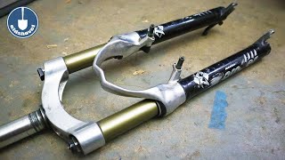 Bike Suspension Fork Restoration  Marzocchi Bomber Z2 Atom 80 [upl. by Aihsemaj]