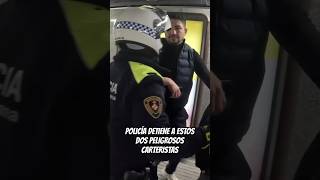 Policía detiene a estos dos peligrosos carteristas [upl. by Romine]