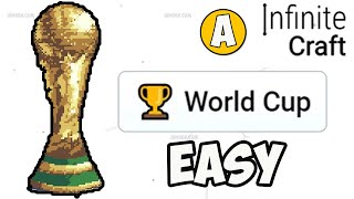 How to make WORLD CUP in Infinite Craft Best method  How to make WORLD CUP in Infinity Craft [upl. by Florin967]