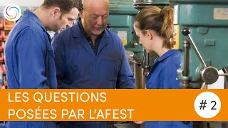 Les questions posées par lAFEST [upl. by Nihcas]