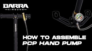 How to Assemble a PCP Hand Pump for Air Rifles  StepbyStep Tutorial [upl. by Falito]