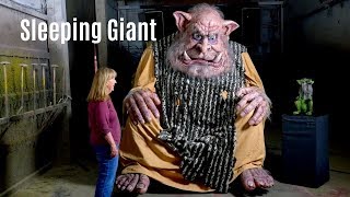 Sleeping Giant Animatronic Prop by Distortions [upl. by Elvyn]