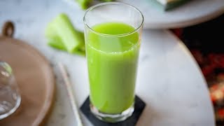 Celery Juice  How To Make Celery Juice In A Blender [upl. by Nnire]