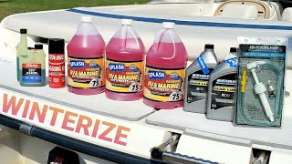 How to Winterize A Boat  Mercruiser  Volvo  OMC [upl. by Ycnaffit]