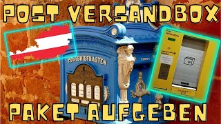 Paket aufgeben bei der Post Versandbox [upl. by Nahij]