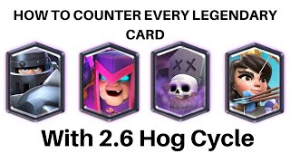 How to Counter Every Legendary Card with 26 Hog Cycle [upl. by Slavic384]