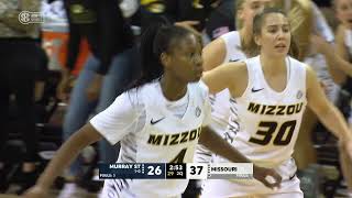 HIGHLIGHTS Mizzou Womens Basketball vs Murray State [upl. by Penni657]