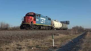 Railfanning Neenah WI March 24 2023 [upl. by Adnwahsar]