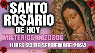 EL SANTO ROSARIO DE HOY LUNES 23 DE SEPTIEMBRE 2024 MISTERIOS GOZOSOS  EL SANTO ROSARIO DE HOY [upl. by Ahsla]